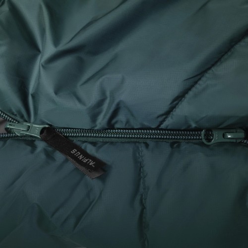 Спальный мешок Alpinus Fiber Pro 800, правый, зелёный