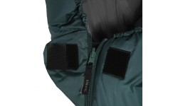 Спальный мешок Alpinus Fiber Pro 800, правый, зелёный