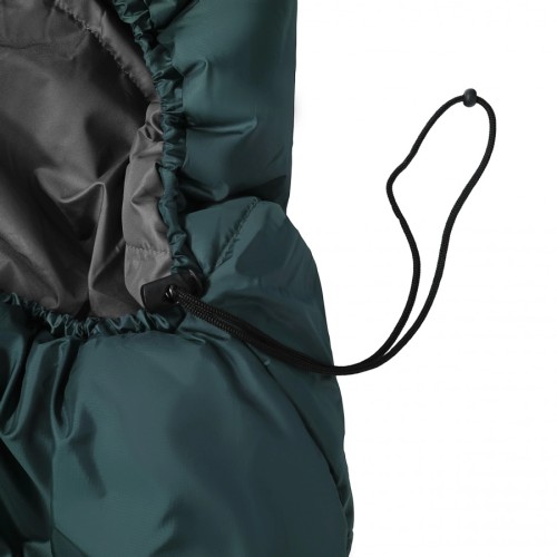 Спальный мешок Alpinus Fiber Pro 800, правый, зелёный