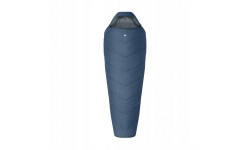 Спальный мешок Alpinus Fiber Pro WS 1300, правый, шалфейный