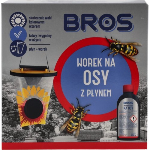 Bros wasp bag with liquid