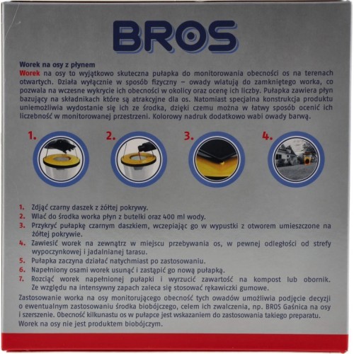 Bros wasp bag with liquid