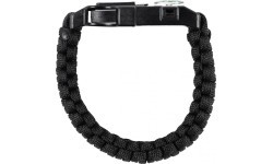 Paracord aukla M-Tac Bran ar krama, kompasu un svilpi, melna