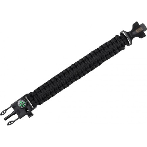Bran M-Tac Paracord with Chair,Kompa and Gwi, black