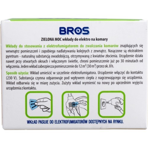 Bros electro cartridges 20 pcs green power