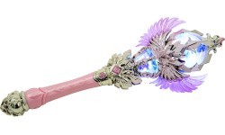 Magic Wand with Light and Sound Function Pink