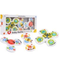3in1 Ladybug, Butterfly, Bee Spinner Set