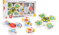 3in1 Ladybug, Butterfly, Bee Spinner Set
