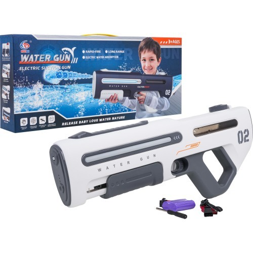 Водяной пистолет MEGA, белый
