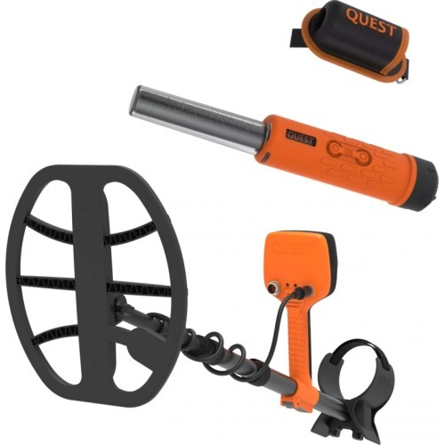 Quest V80 + Xpointer Max metal detector with magic