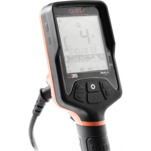 Quest Q35 metal detector + Xpointer Land orange
