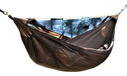 Flyhamak OutDoor II XL dark olive green hammock.