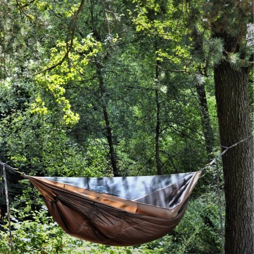 Šūpuļtīkls Flyhamak OutDoor II XL, tumši olīvzaļš