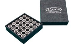 KamuiClear melns biljarda kija uzgalis, mīksts, 14mm