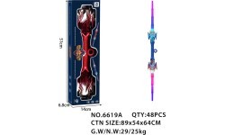 Double-Sided Glowing Blue Sword
