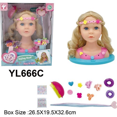 Styling and combing set + accessories