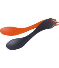 Spork M BIO 2-pack orange/blac
