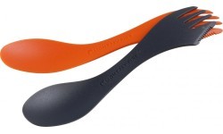 Spork M BIO tūrisma galda piederums, 2 gab., oranžs/melns
