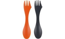 Spork M BIO tūrisma galda piederums, 2 gab., oranžs/melns