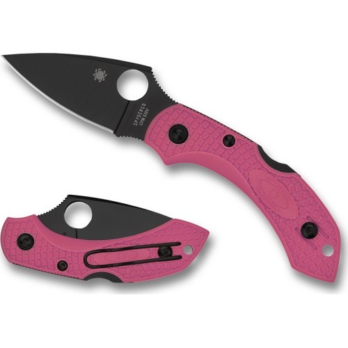 Folding Knife Spyderco C28FPPNS30VBK2 Dragonfly 2, Pink