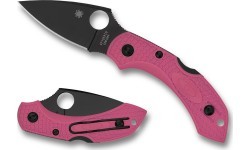 Salokāms nazis Spyderco C28FPPNS30VBK2 Dragonfly 2, rozā