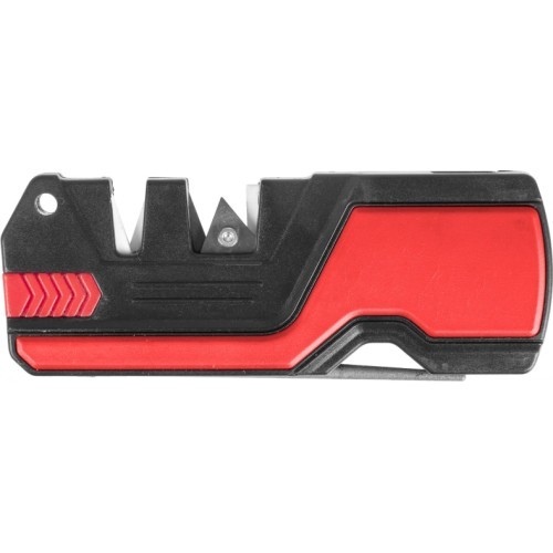 THE EDGE bushSHARP knife sharpener red + flint