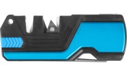 THE EDGE bushSHARP knife sharpener blue + flint