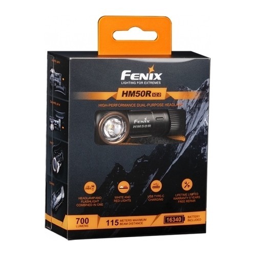 LED lukturis-galvas lukturis Fenix HM50R V2.0