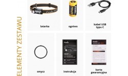 LED lukturis-galvas lukturis Fenix HM50R V2.0