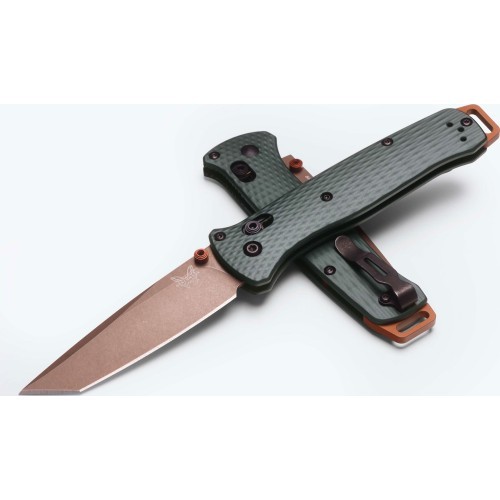 Benchmade 537FE-2601 Bailout, S90V, Taiga Green