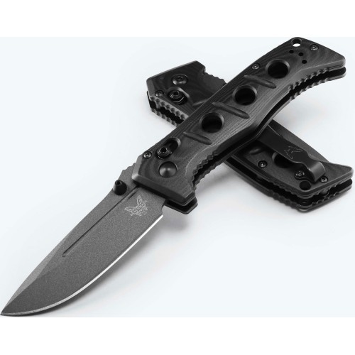 Складной нож Benchmade 273GY-04 Mini Adamas Magnacut, чёрный