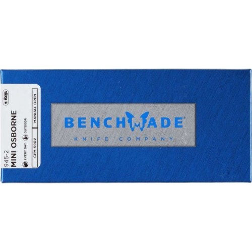 Benchmade 945-2 MINI OSBORNE, Carbon, CPM-S90V