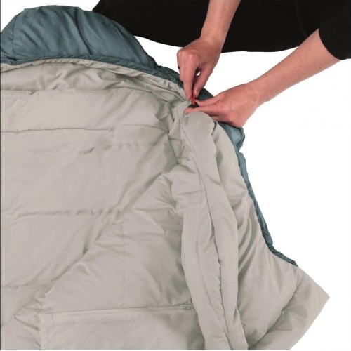 Robens Gully 300 hiking sleeping bag for left-handers