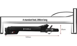 Электрическая беговая дорожка HMS Loop14 Black