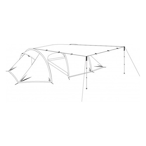 Tarpaulin Robens Trail 4x4m