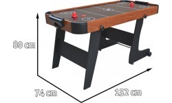 Gaisa hokeja galds 152x74x80 cm
