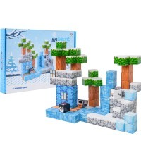 Set of Magnetic Cubes, Blocks, 113 pcs.