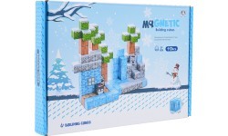 Set of Magnetic Cubes, Blocks, 113 pcs.
