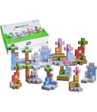 Set of Magnetic Cubes, Blocks, 384 pcs.