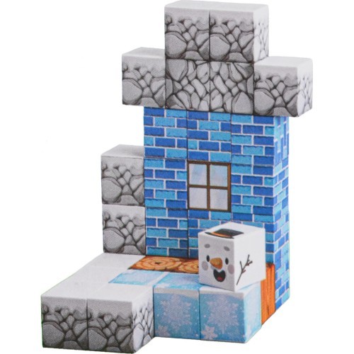 Set of Magnetic Cubes, Blocks, 384 pcs.