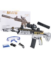 M416 Rifle Gray for Water Pellets + Accessories