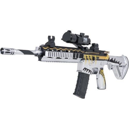 M416 pelēks šautene ūdens lodītēm + piederumi