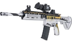 Штурмовая винтовка M416 серая под водяные шарики + аксессуары