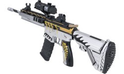 M416 Rifle Gray for Water Pellets + Accessories