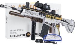 M416 Rifle Gray for Water Pellets + Accessories