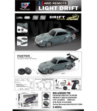 R/V driftinga mašīnīte 1:20 ar gaismas funkciju, zaļa