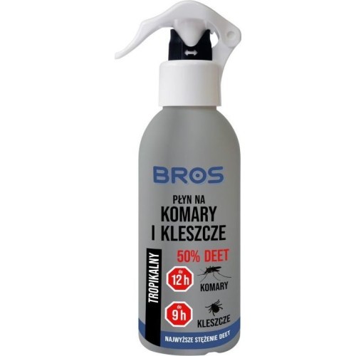 Pret odiem un ērcēm Bros Deet, 130ml