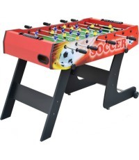 Football table 121x61x81 Folding Red