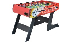 Football table 121x61x81 Folding Red