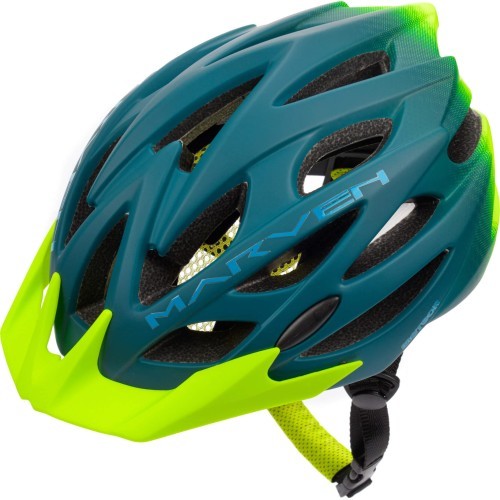 Meteor cycling helmet marven - Marine/green